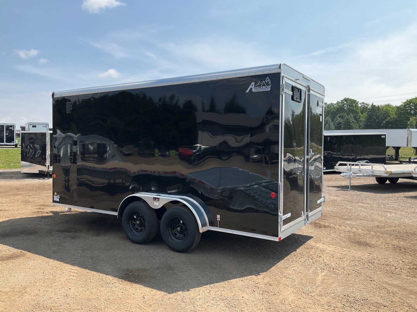 2026 Car Mate Trailers 7x16 Plus V Nose HD Avalanche Cargo Trailer