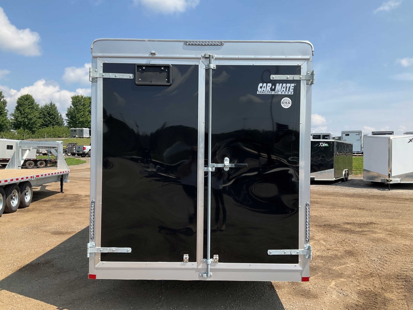 2026 Car Mate Trailers 7x16 Plus V Nose HD Avalanche Cargo Trailer