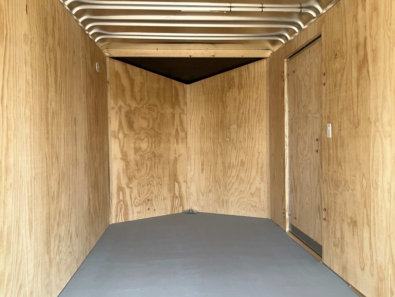 2026 Car Mate Trailers 7x16 Plus V Nose HD Avalanche Cargo Trailer