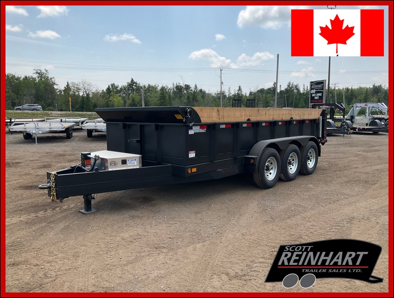 2026 Canada Trailers 83x16 10.5 Ton Dump Trailer