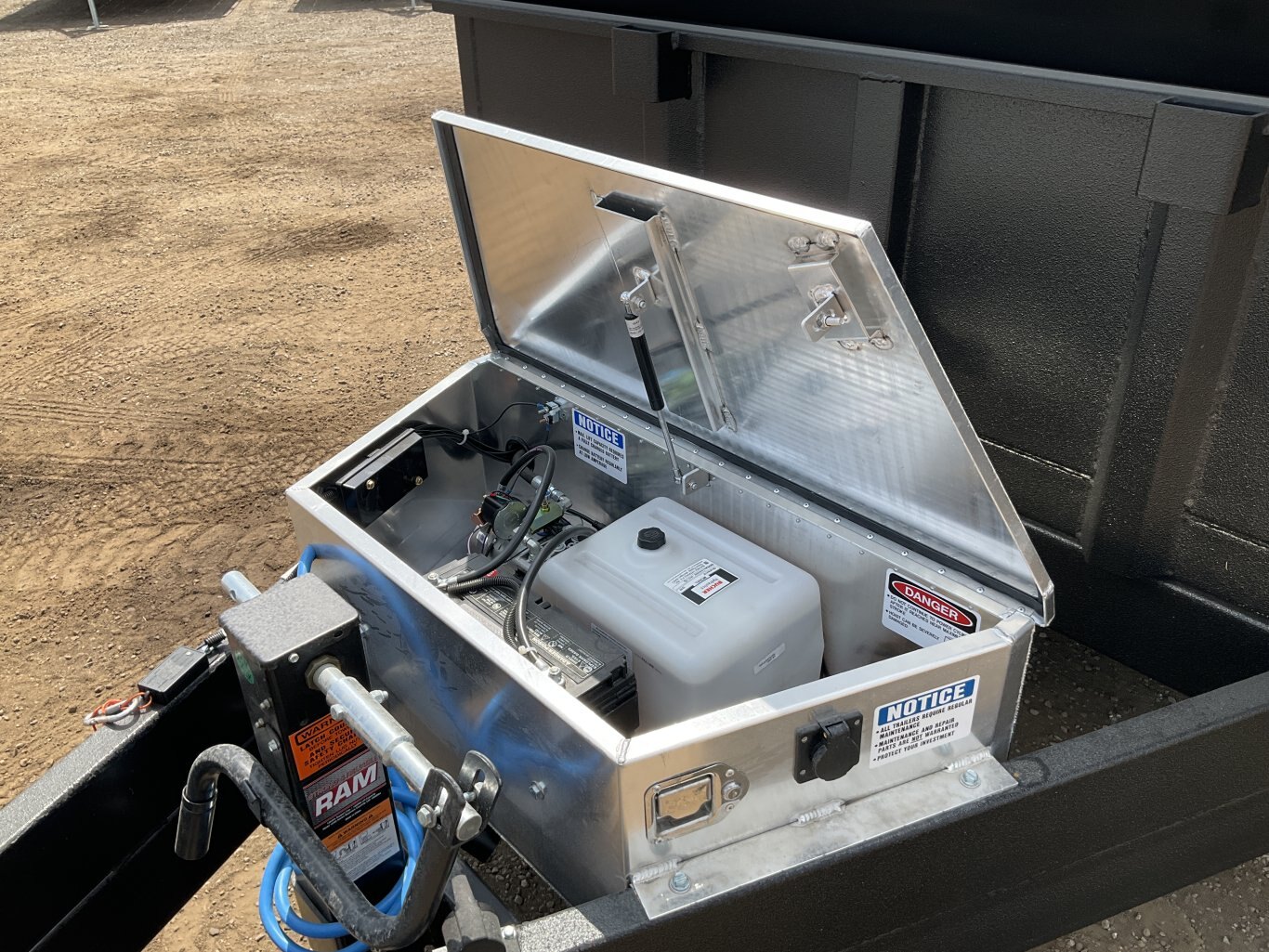 2026 Canada Trailers 83x16 10.5 Ton Dump Trailer