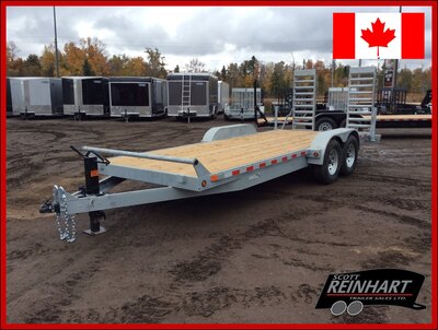 2026 Canada Trailers 82x20 7 Ton Galvanized Equipment Trailer