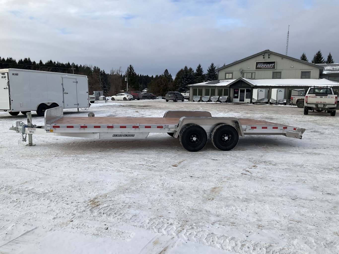 2026 Strong Haul 82x22 5 Ton All Aluminum Car/Equipment Hauler