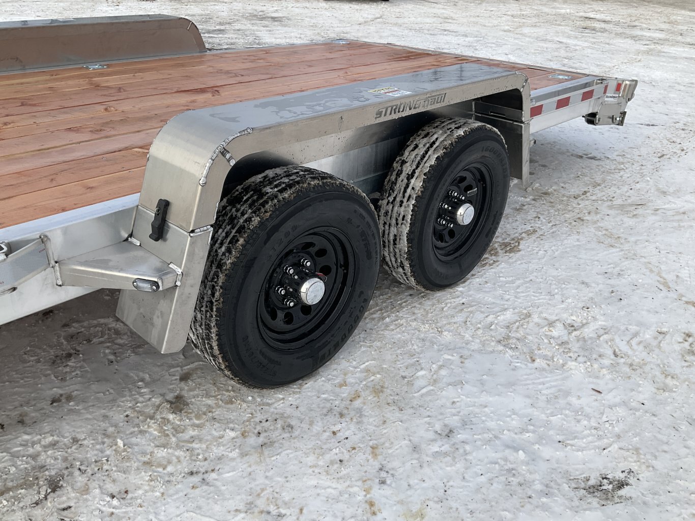 2026 Strong Haul 82x22 5 Ton All Aluminum Car/Equipment Hauler