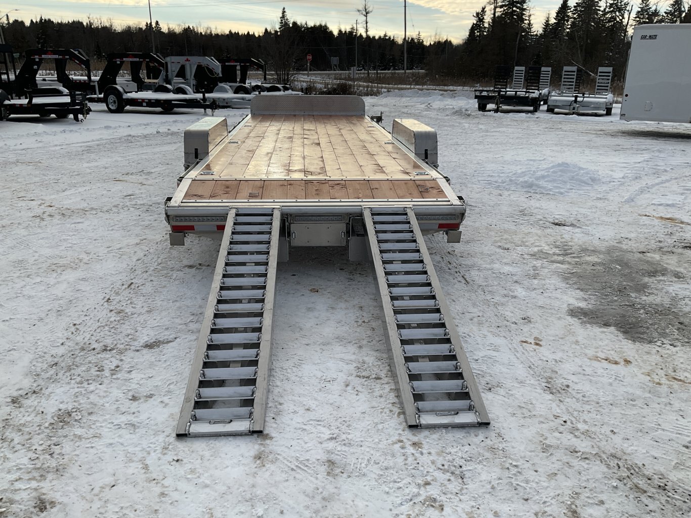 2026 Strong Haul 82x22 5 Ton All Aluminum Car/Equipment Hauler