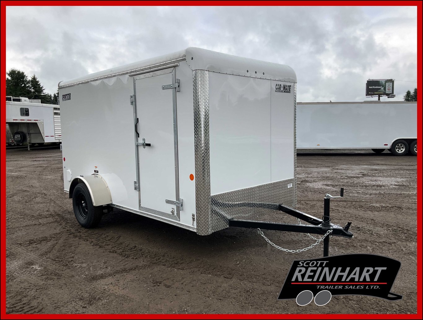 2026 Car Mate Trailers 6x12 Sportster Cargo Trailer