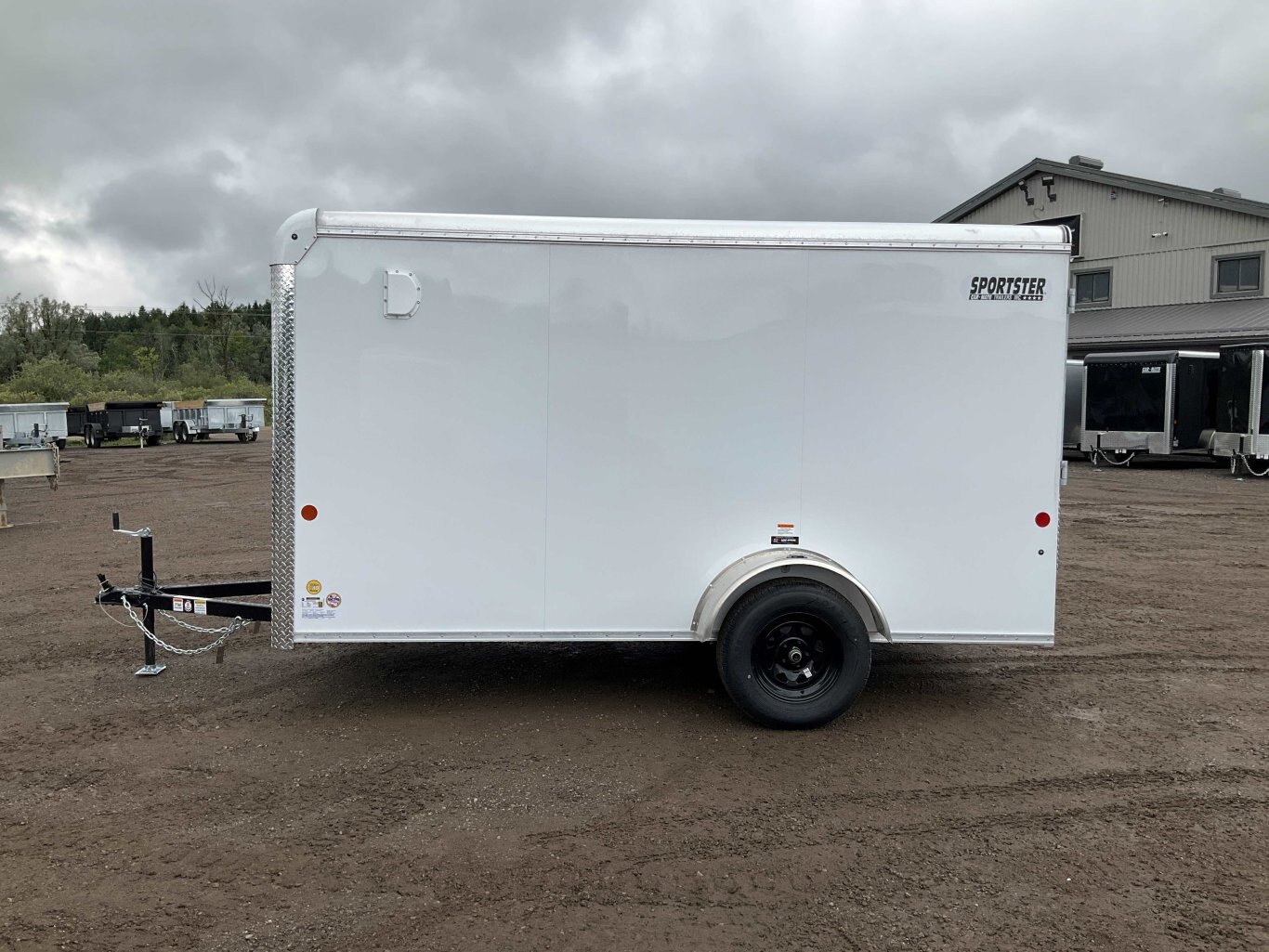 2026 Car Mate Trailers 6x12 Sportster Cargo Trailer