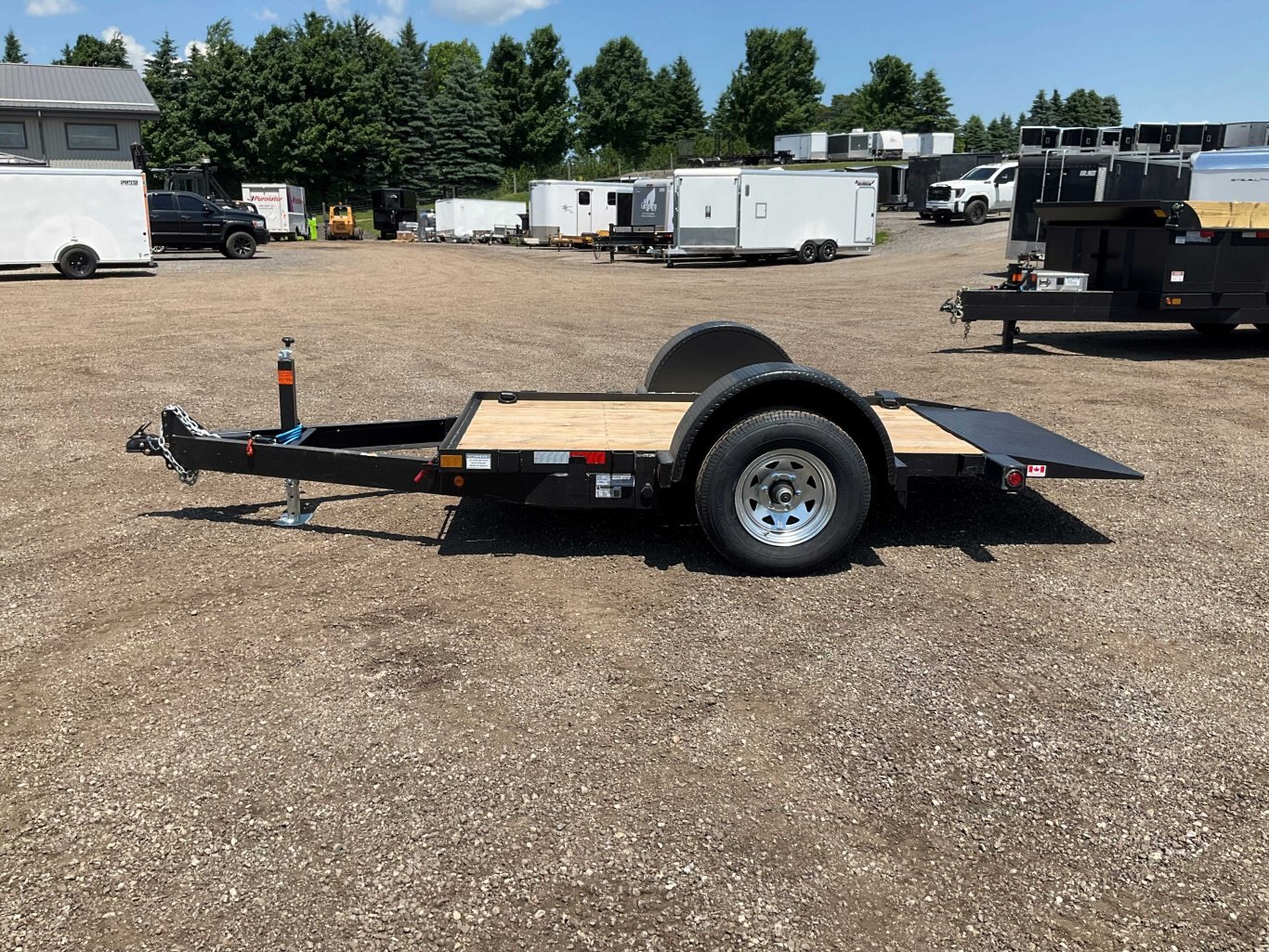 2026 Canada Trailers 5x10 Gravity Tilt Trailer