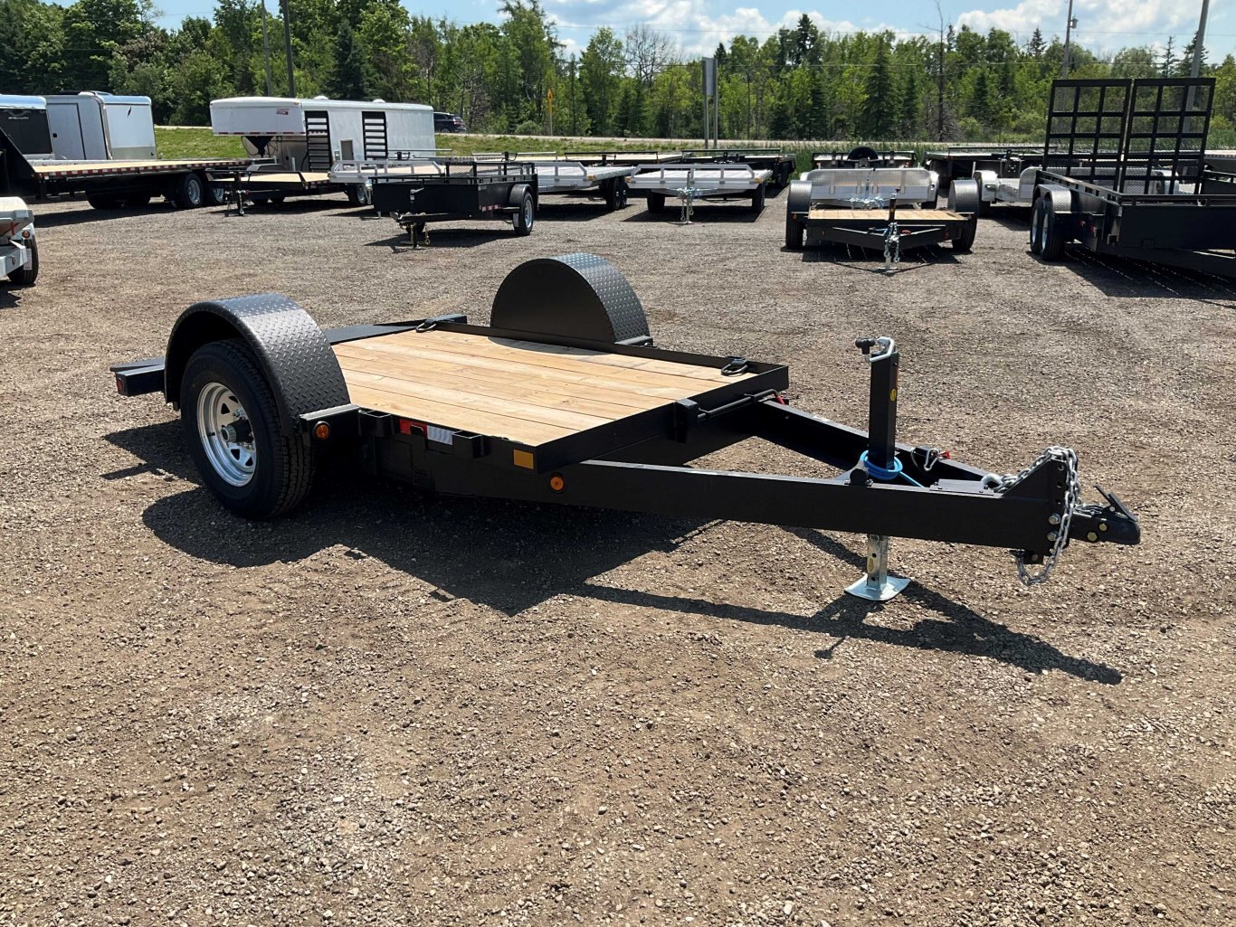 2026 Canada Trailers 5x10 Gravity Tilt Trailer