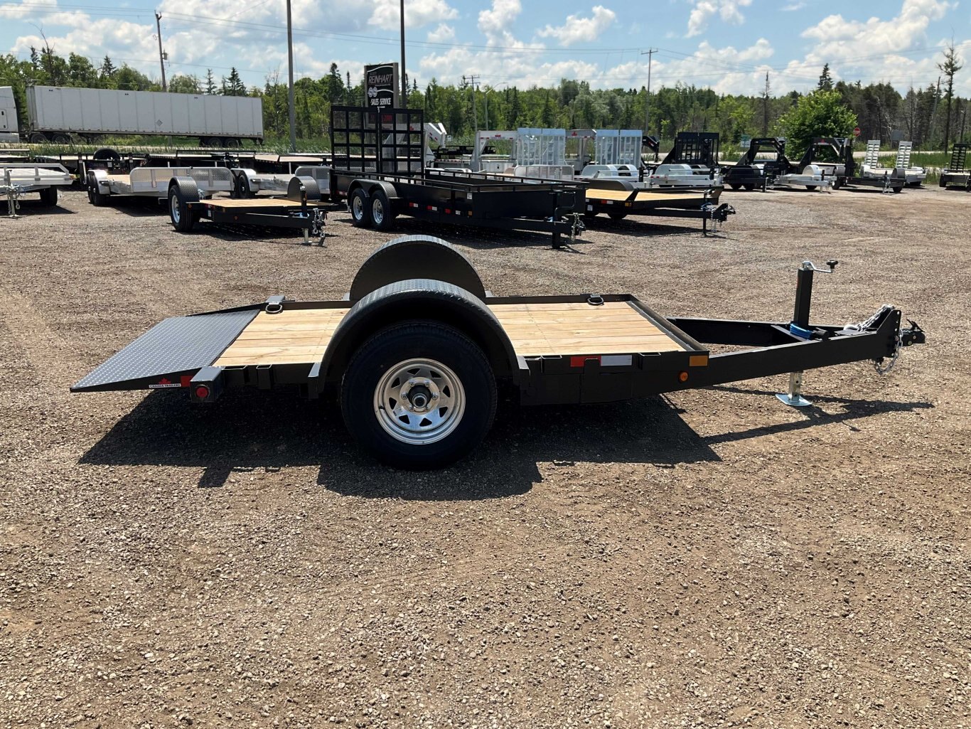 2026 Canada Trailers 5x10 Gravity Tilt Trailer