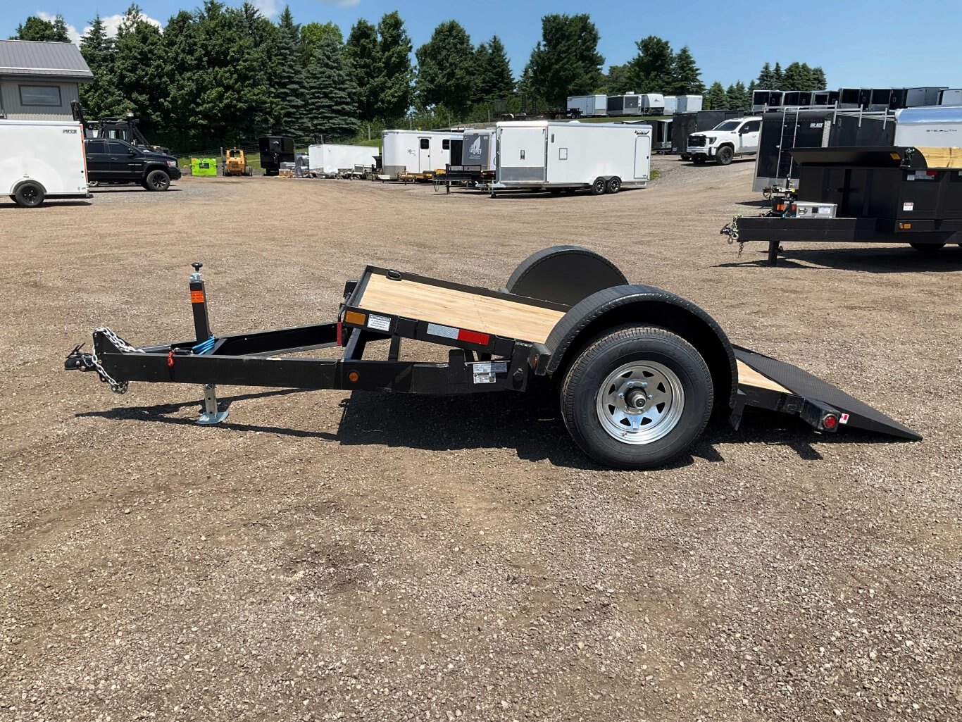2026 Canada Trailers 5x10 Gravity Tilt Trailer