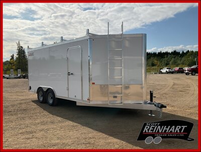 2026 Nitro 8.5x16 Plus V-Nose All Aluminum Contractor Trailer