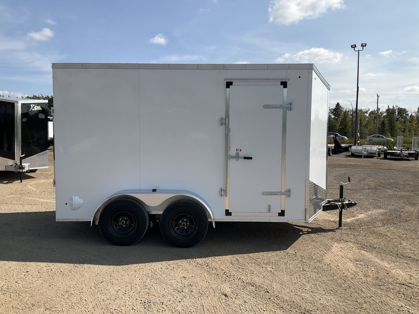 2025 XCel Trailers 7x12 Plus V Nose HD Enclosed Cargo Trailer