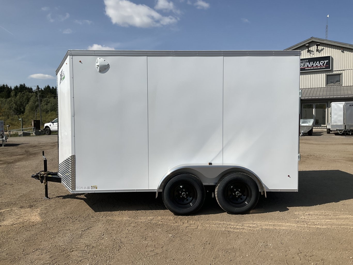 2025 XCel Trailers 7x12 Plus V Nose HD Enclosed Cargo Trailer