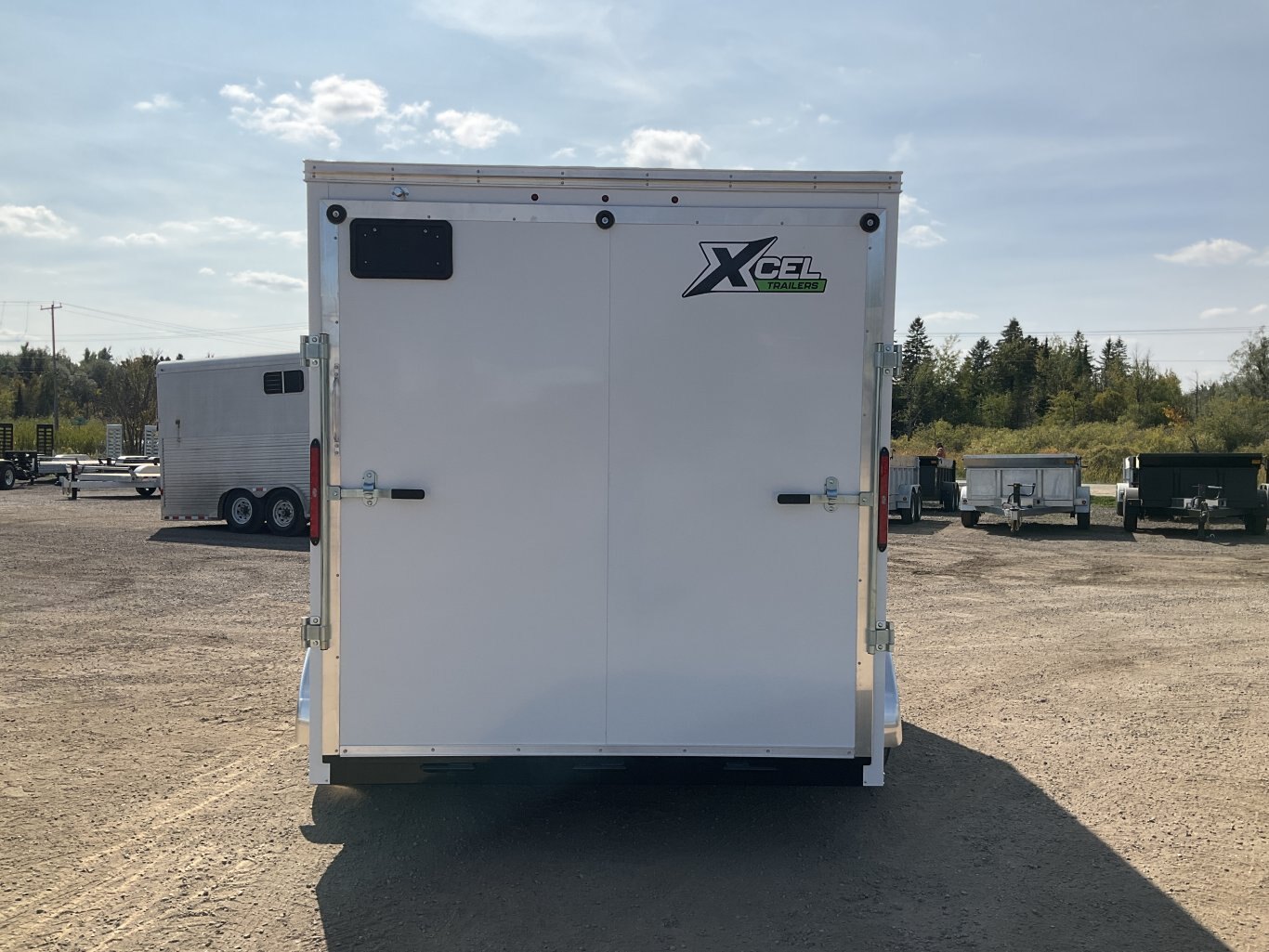 2025 XCel Trailers 7x12 Plus V Nose HD Enclosed Cargo Trailer