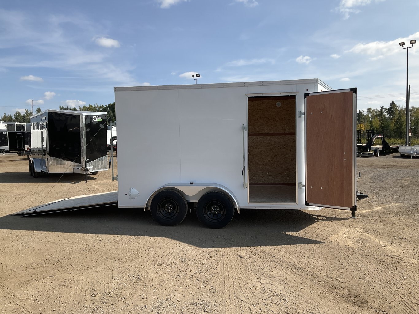 2025 XCel Trailers 7x12 Plus V Nose HD Enclosed Cargo Trailer