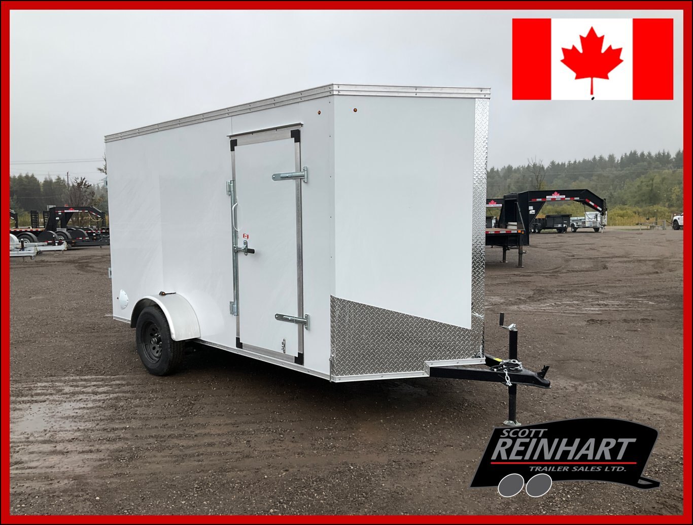 2025 XCel Trailers 6x12 Plus V Nose Cargo Trailer