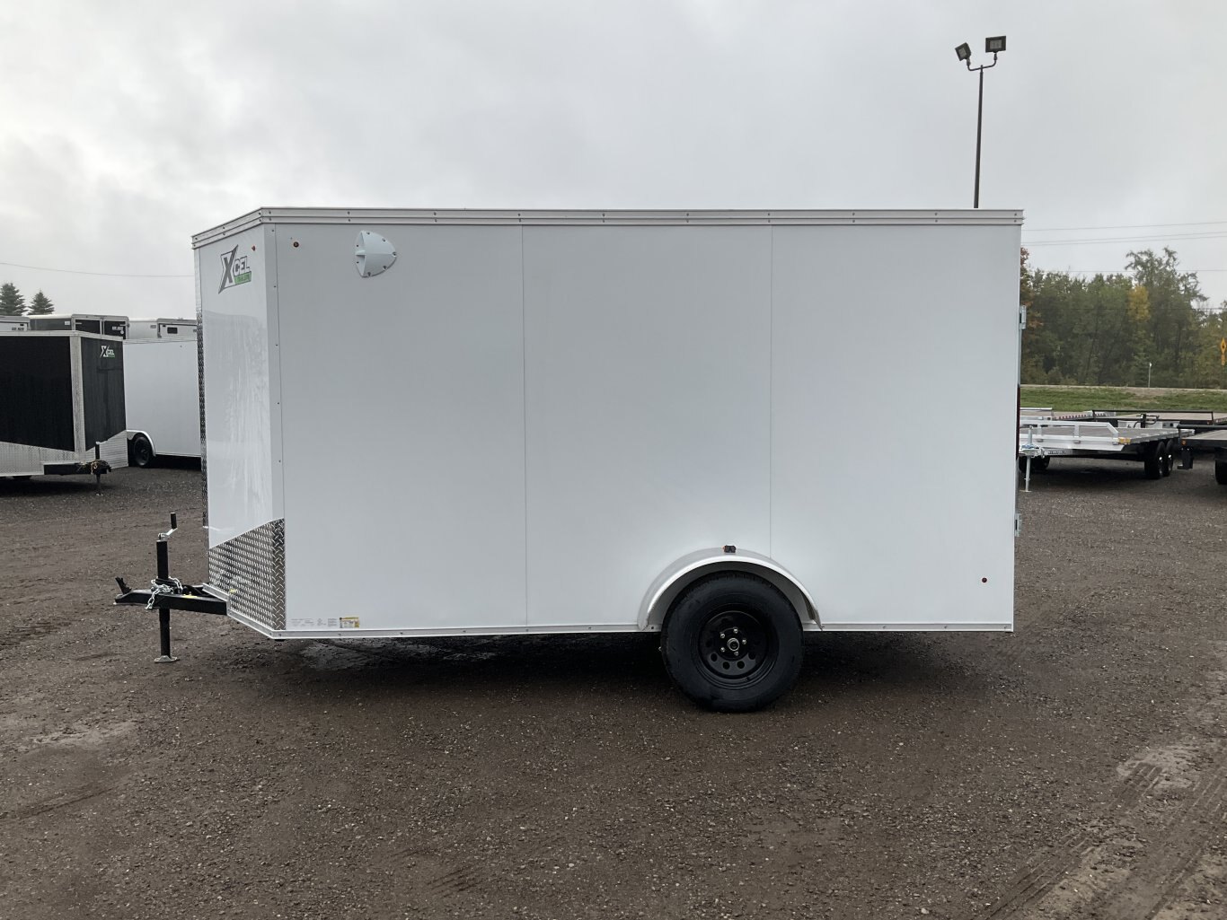2025 XCel Trailers 6x12 Plus V Nose Cargo Trailer