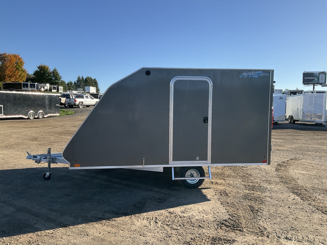 2026 Nitro 12x101 Hybrid All Aluminum Enclosed Snowmobile Trailer