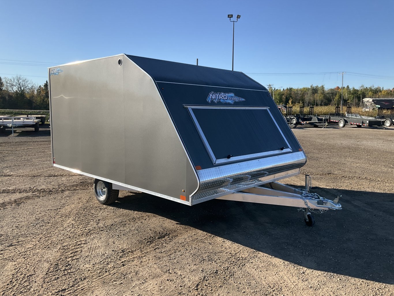 2026 Nitro 12x101 Hybrid All Aluminum Enclosed Snowmobile Trailer