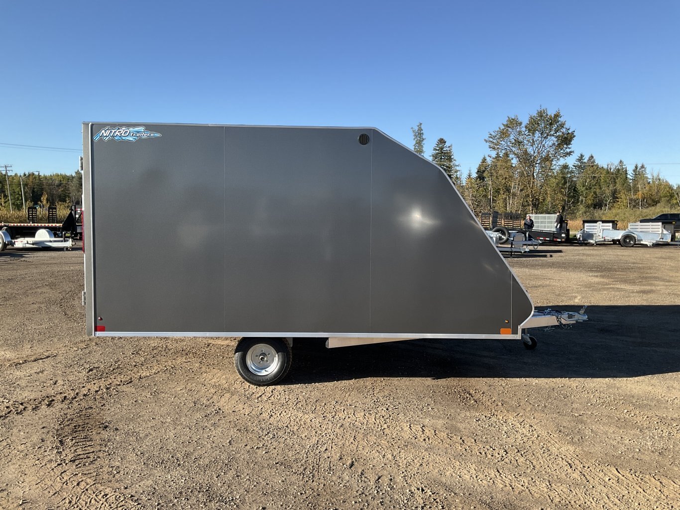 2026 Nitro 12x101 Hybrid All Aluminum Enclosed Snowmobile Trailer