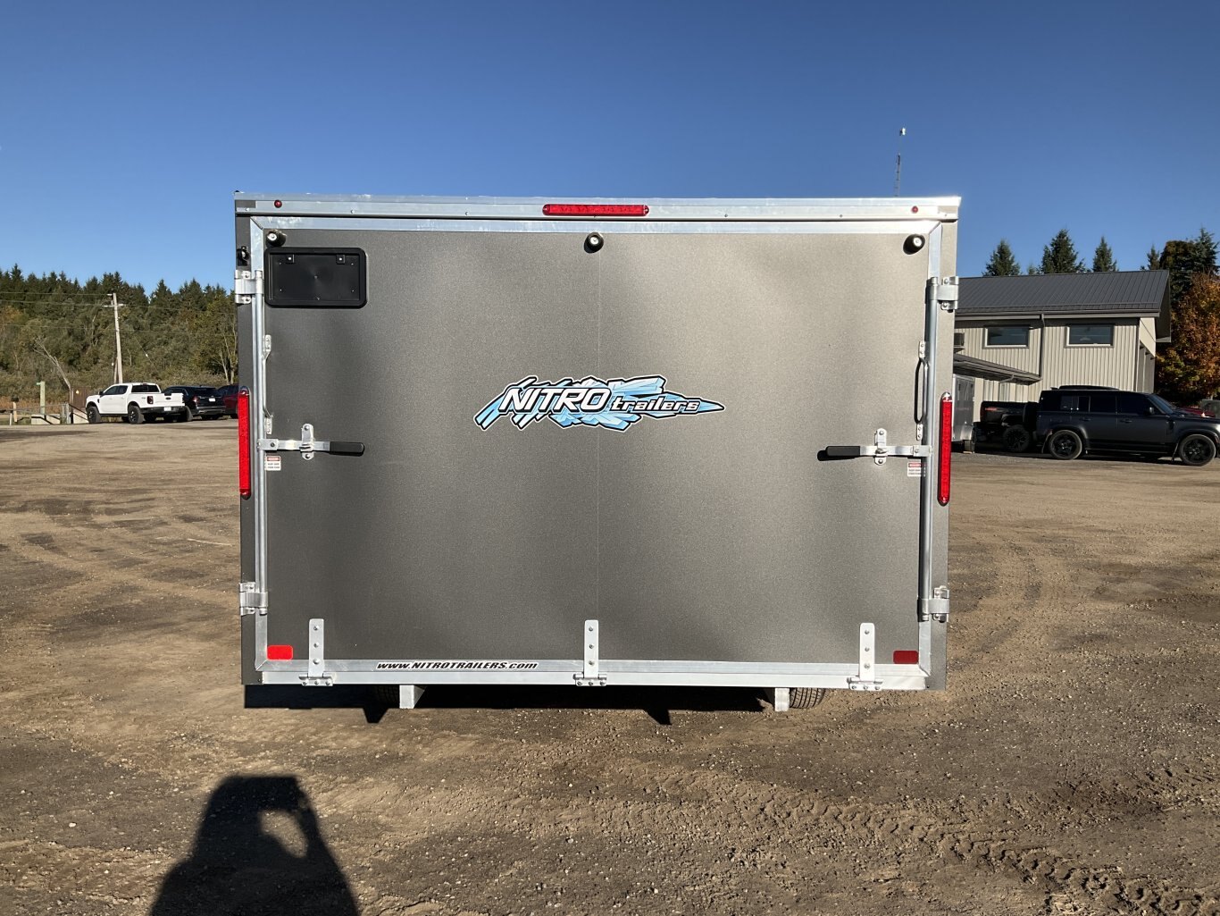 2026 Nitro 12x101 Hybrid All Aluminum Enclosed Snowmobile Trailer