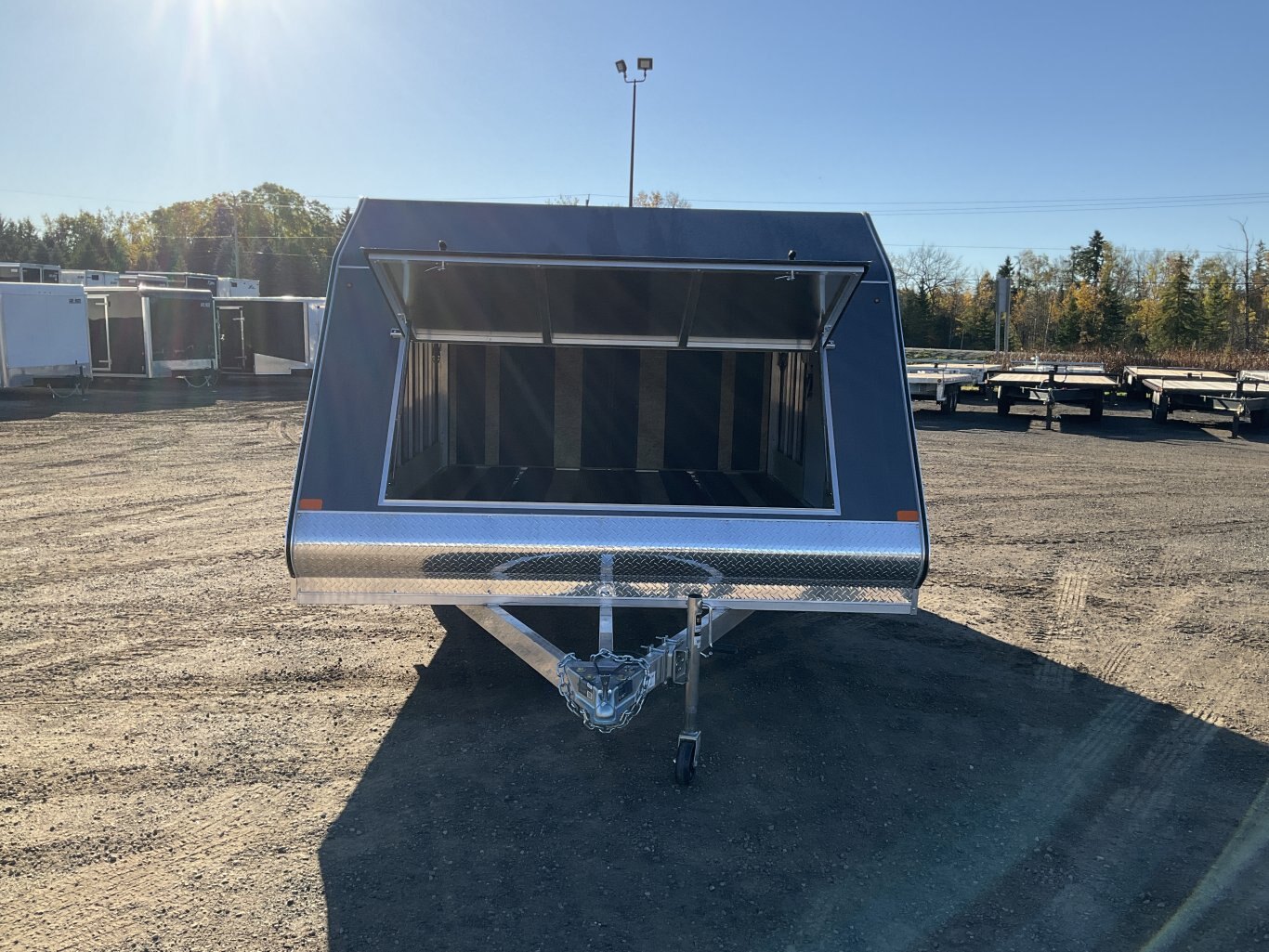 2026 Nitro 12x101 Hybrid All Aluminum Enclosed Snowmobile Trailer