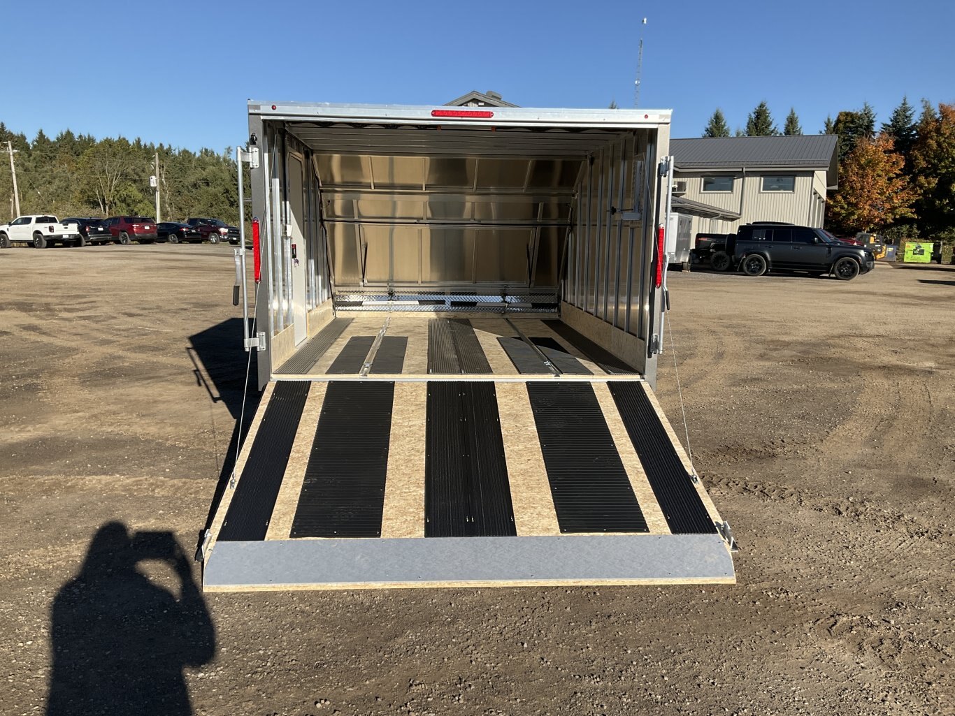 2026 Nitro 12x101 Hybrid All Aluminum Enclosed Snowmobile Trailer