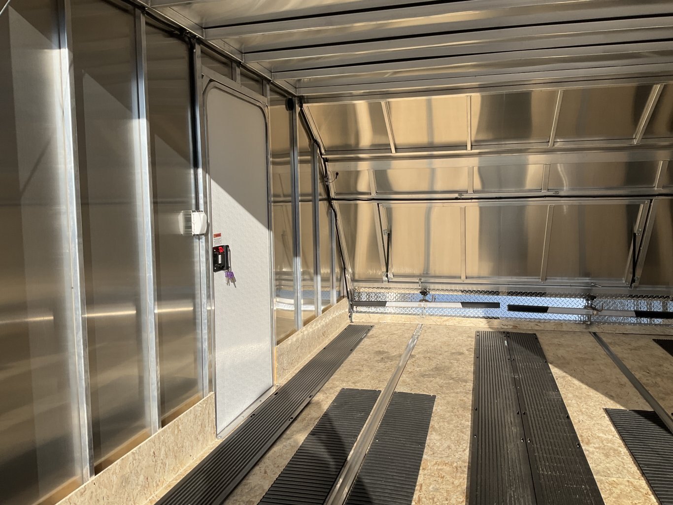 2026 Nitro 12x101 Hybrid All Aluminum Enclosed Snowmobile Trailer