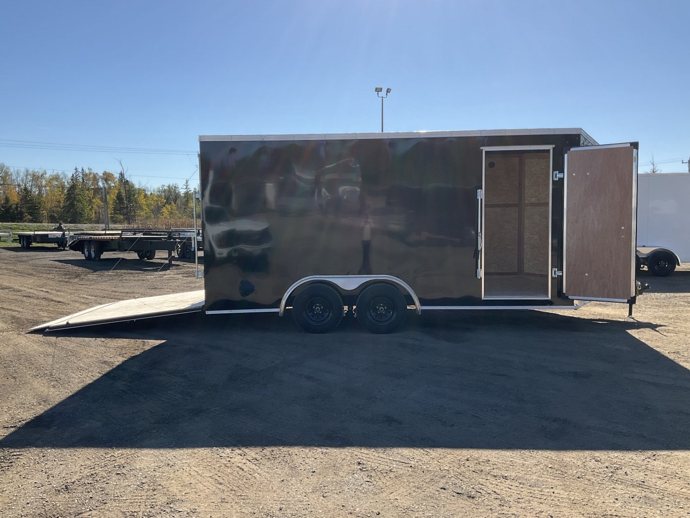 2025 XCel Trailers 8.5x16 Plus V Nose Enclosed Cargo/Side By Side Trailer