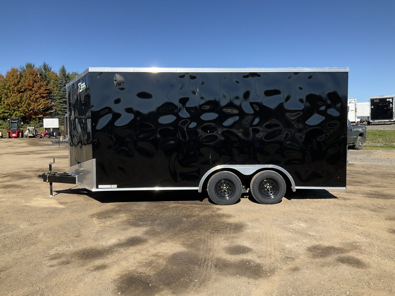 2025 XCel Trailers 8.5x16 Plus V Nose Enclosed Cargo/Side By Side Trailer