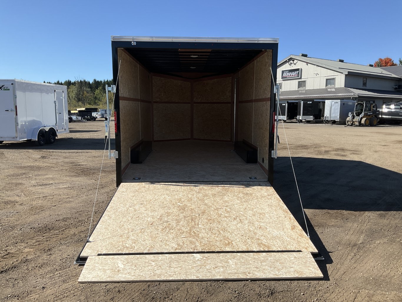 2025 XCel Trailers 8.5x16 Plus V Nose Enclosed Cargo/Side By Side Trailer