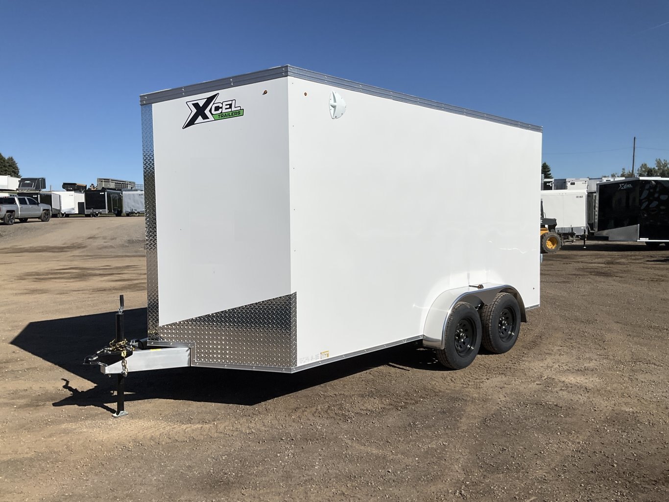 2025 XCel Trailers 7x14 Plus V Nose HD All Aluminum Cargo Trailer