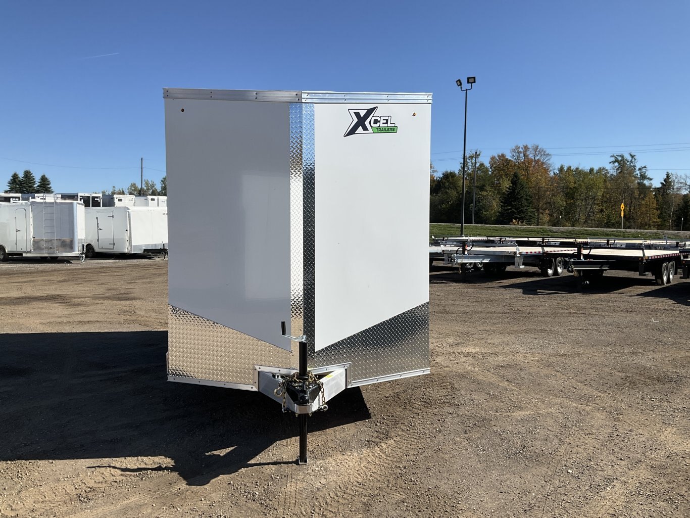 2025 XCel Trailers 7x14 Plus V Nose HD All Aluminum Cargo Trailer