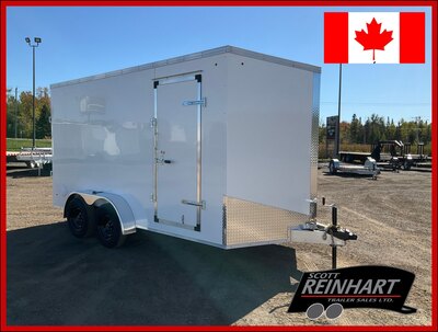 2025 XCel Trailers 7x14 Plus V-Nose HD All Aluminum Cargo Trailer