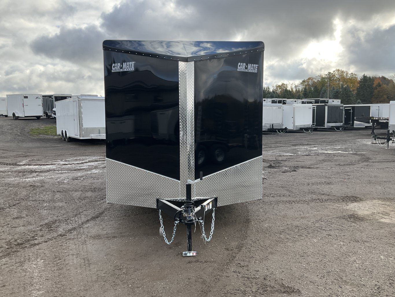 2026 Car Mate 7x16 Plus V Nose Avalanche Cargo Trailer