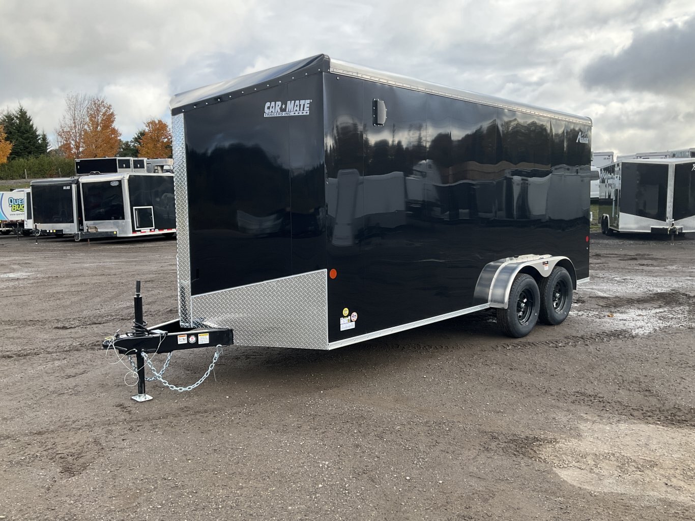 2026 Car Mate 7x16 Plus V Nose Avalanche Cargo Trailer