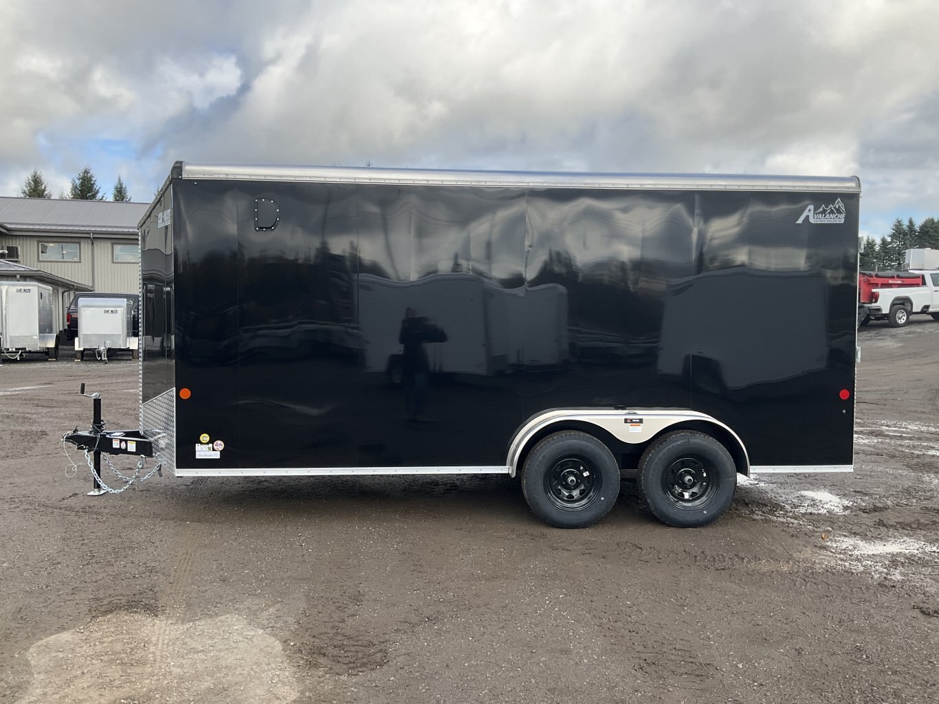 2026 Car Mate 7x16 Plus V Nose Avalanche Cargo Trailer