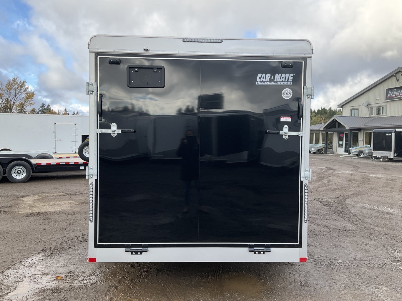 2026 Car Mate 7x16 Plus V Nose Avalanche Cargo Trailer