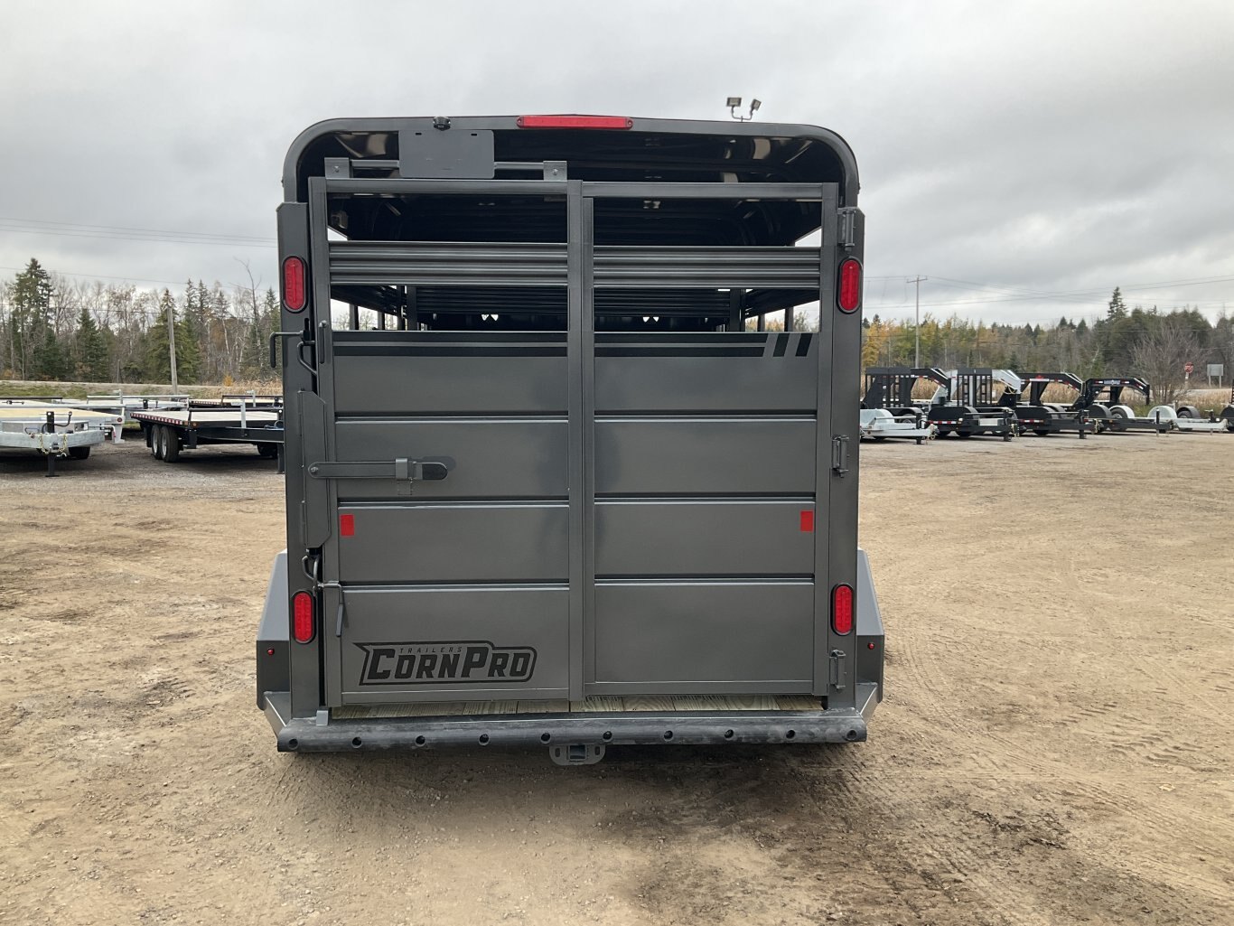 2026 Corn Pro 6x14 Bumper Pull Livestock Trailer