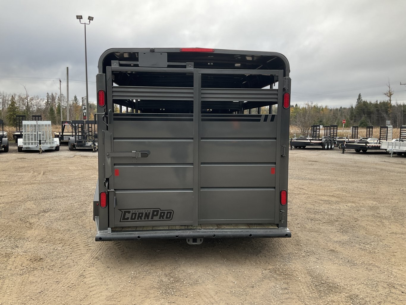 2026 Corn Pro 6'8x16' Bumper Pull Livestock Trailer