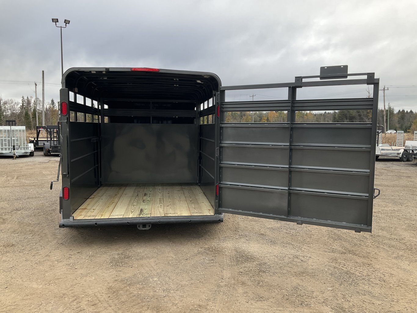 2026 Corn Pro 6'8x16' Bumper Pull Livestock Trailer