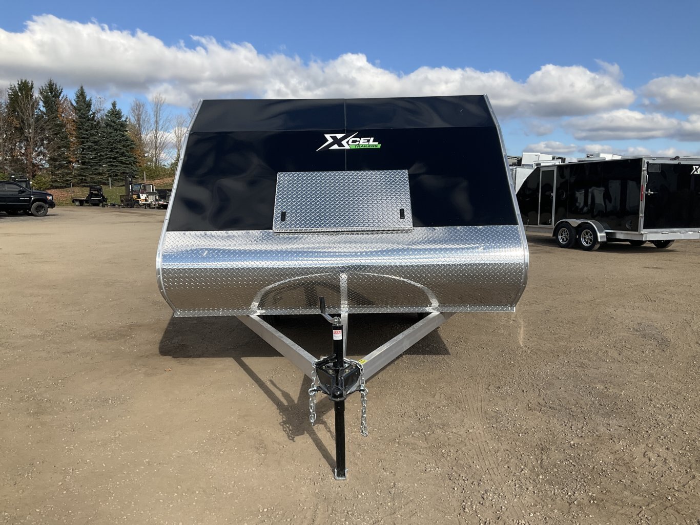 2026 XCel Trailers 12x101 Aluminum Deckover Enclosed Snowmobile Trailer