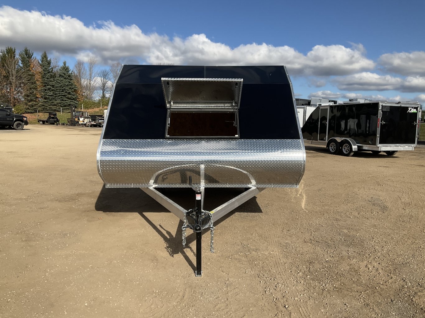 2026 XCel Trailers 12x101 Aluminum Deckover Enclosed Snowmobile Trailer