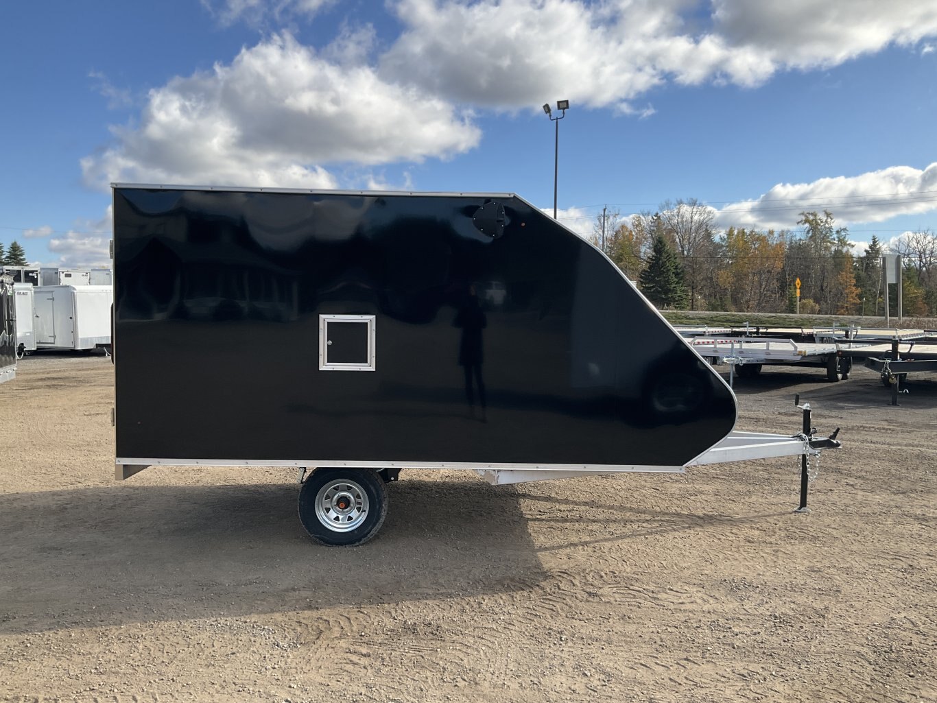 2026 XCel Trailers 12x101 Aluminum Deckover Enclosed Snowmobile Trailer