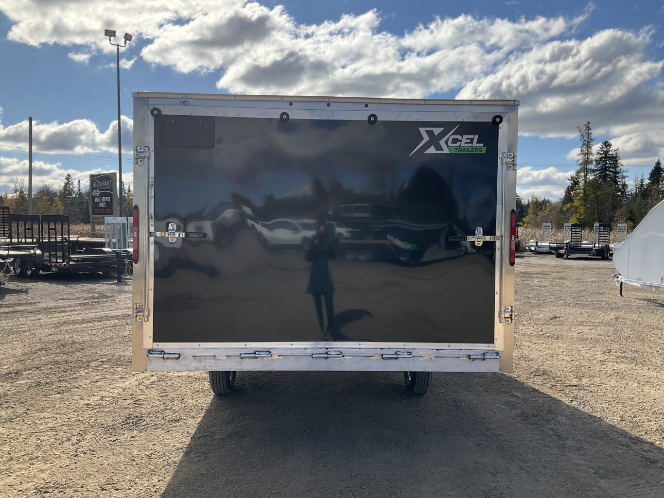 2026 XCel Trailers 12x101 Aluminum Deckover Enclosed Snowmobile Trailer