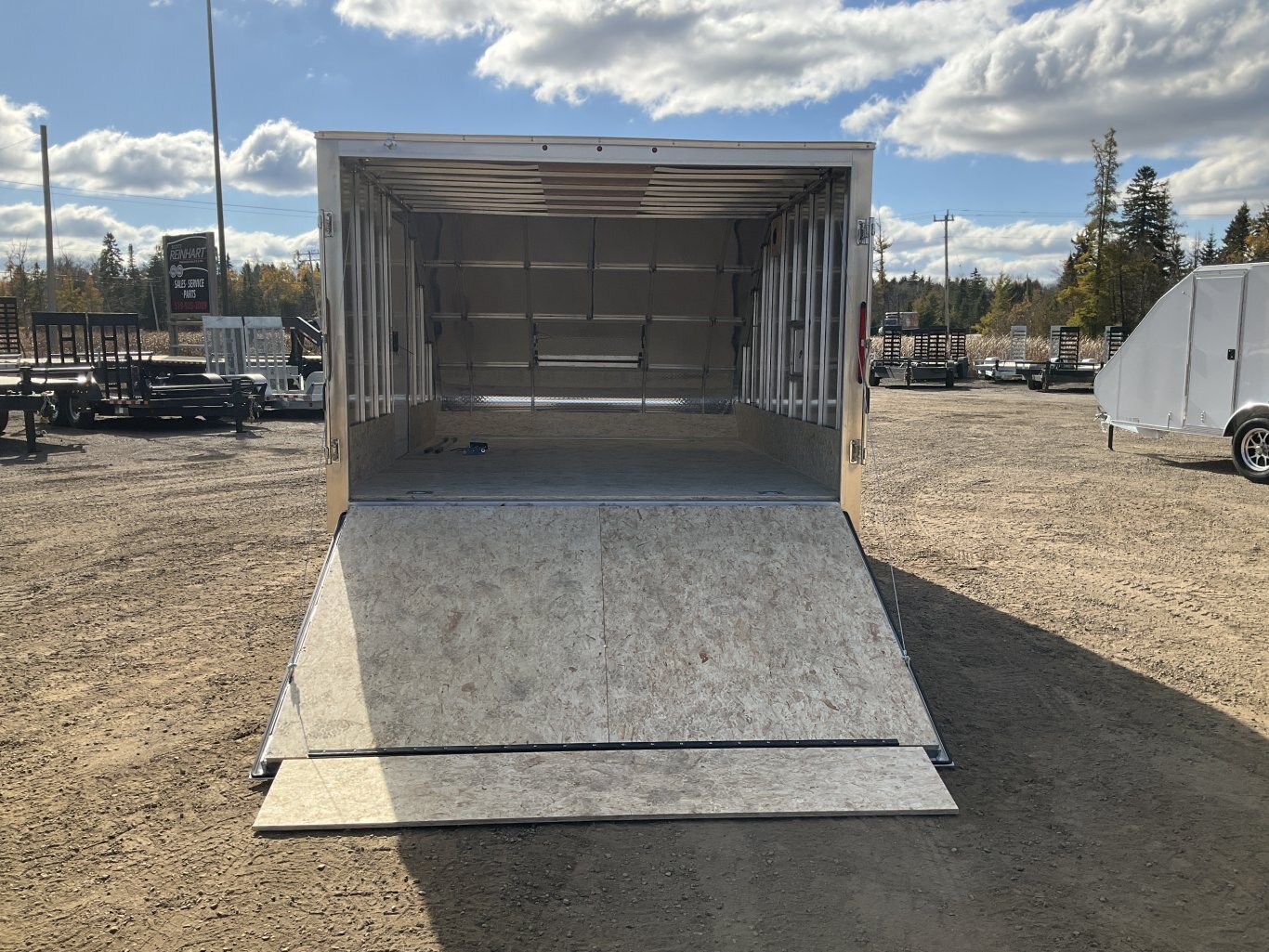 2026 XCel Trailers 12x101 Aluminum Deckover Enclosed Snowmobile Trailer