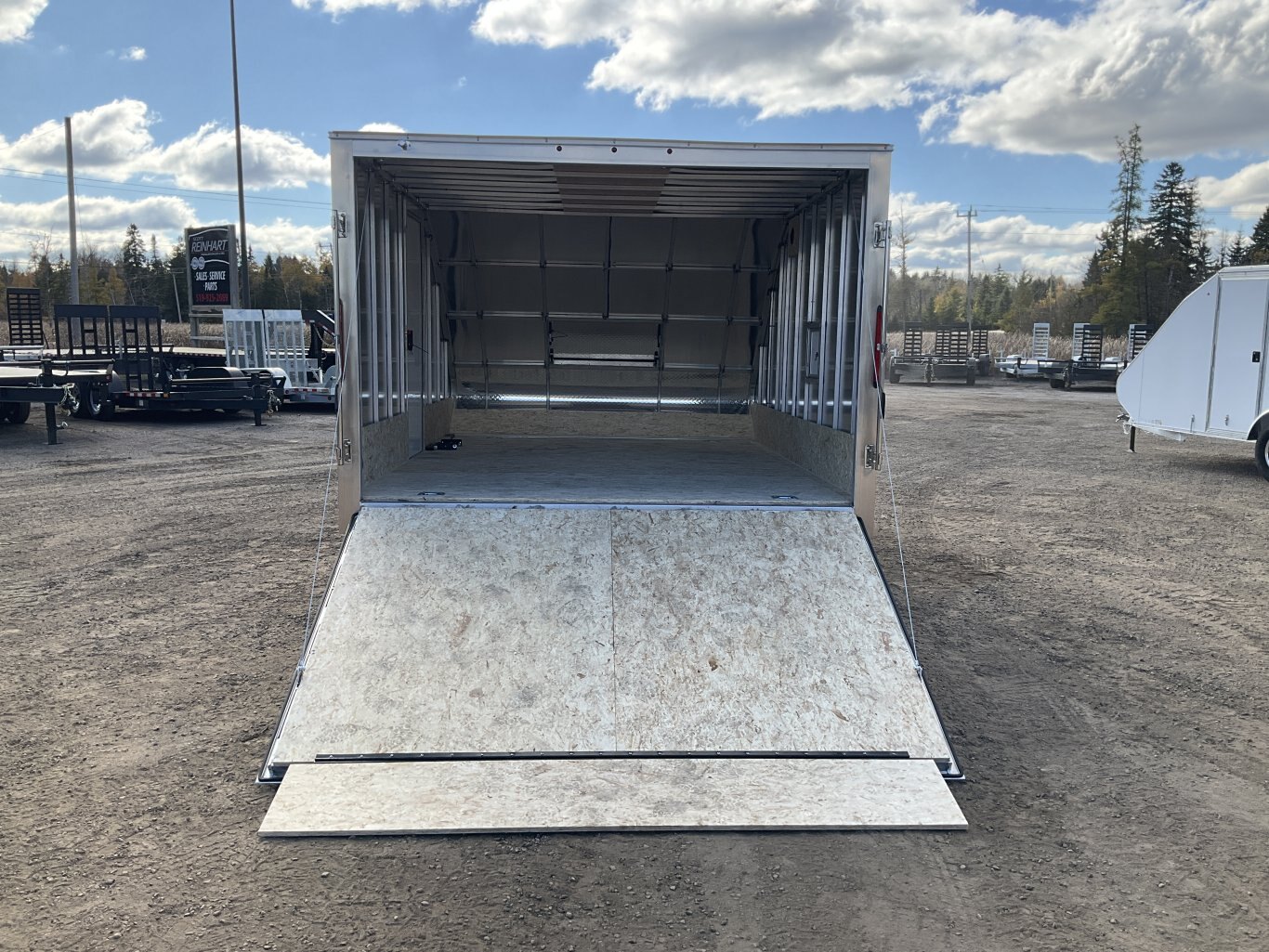 2026 XCel Trailers 12x101 Aluminum Deckover Enclosed Snowmobile Trailer