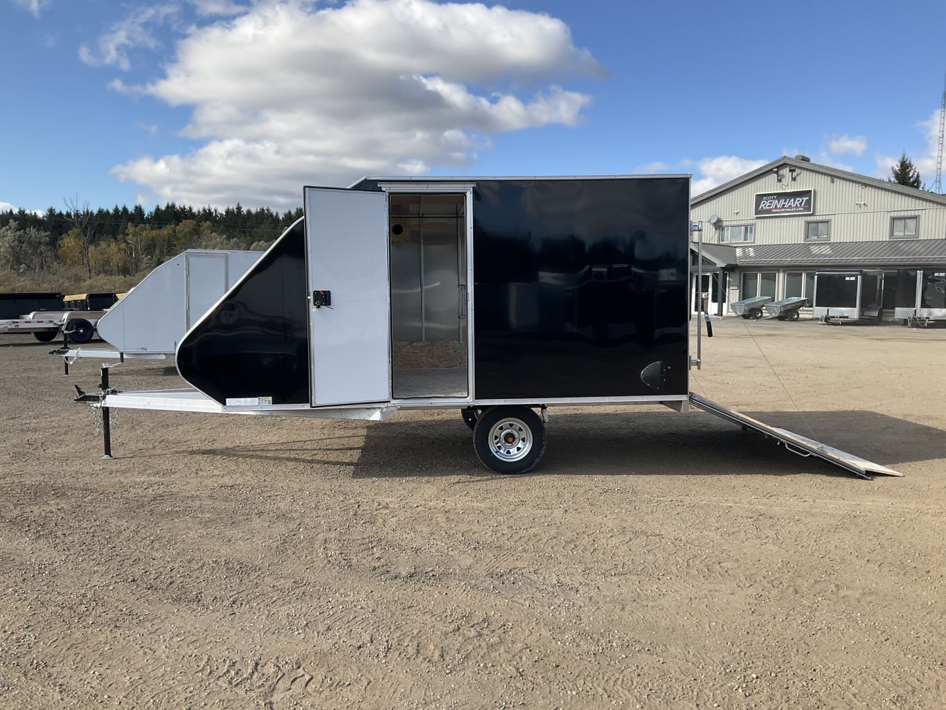 2026 XCel Trailers 12x101 Aluminum Deckover Enclosed Snowmobile Trailer