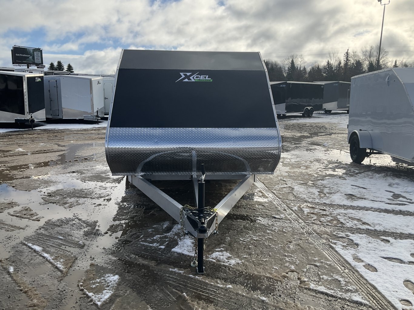 2026 XCel Trailers 7x16 HD Aluminum Enclosed Snowmobile Trailer